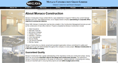 Desktop Screenshot of monacoconstruction.com
