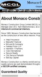 Mobile Screenshot of monacoconstruction.com